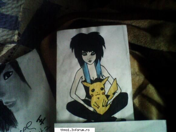 Drawings [: - Asta e facut in ora de franca Foaie a4+carioci - Desene