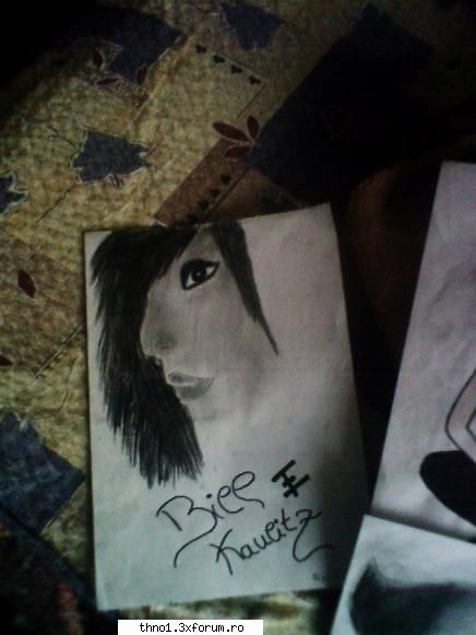 Drawings [: - Bill Kaulitz. Asta nu e terminat. :-?? Si nu prea - Desene