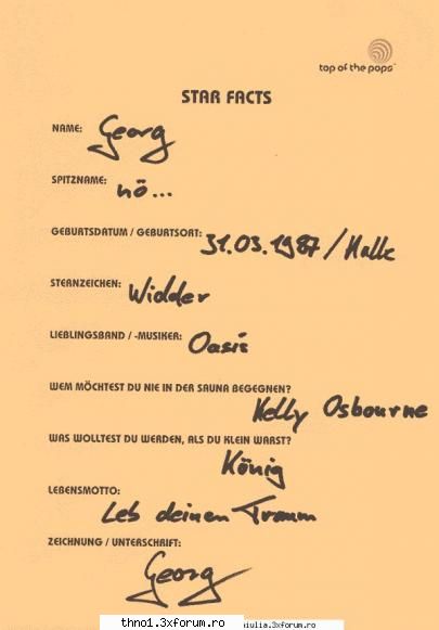 Fisa Star Facts - Lil' Nyappy - Georg